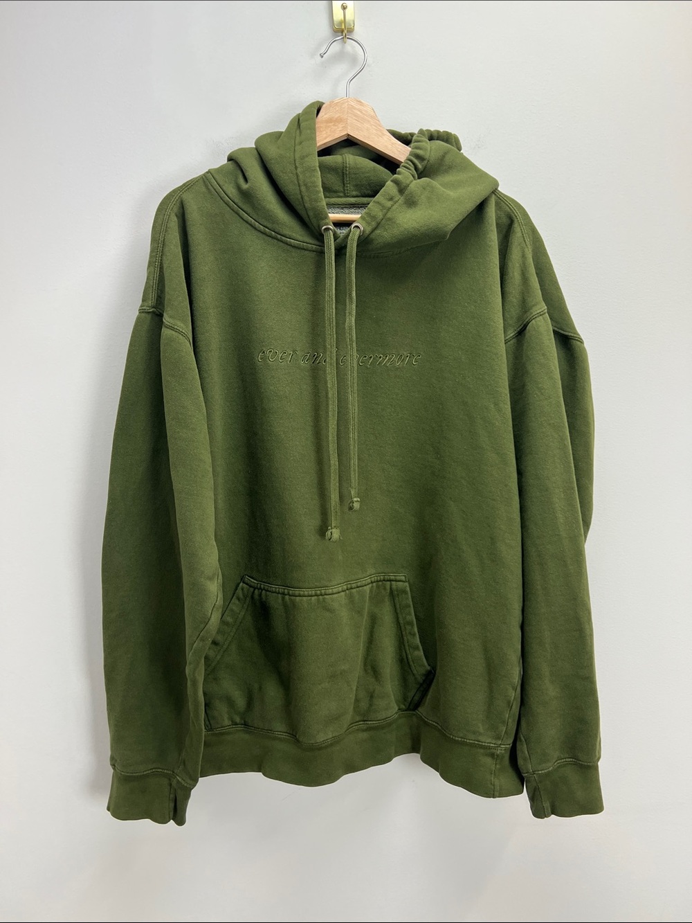 Taylor Swift Ever And Evermore Hoodie Green Official Sweatshirt Womens Large